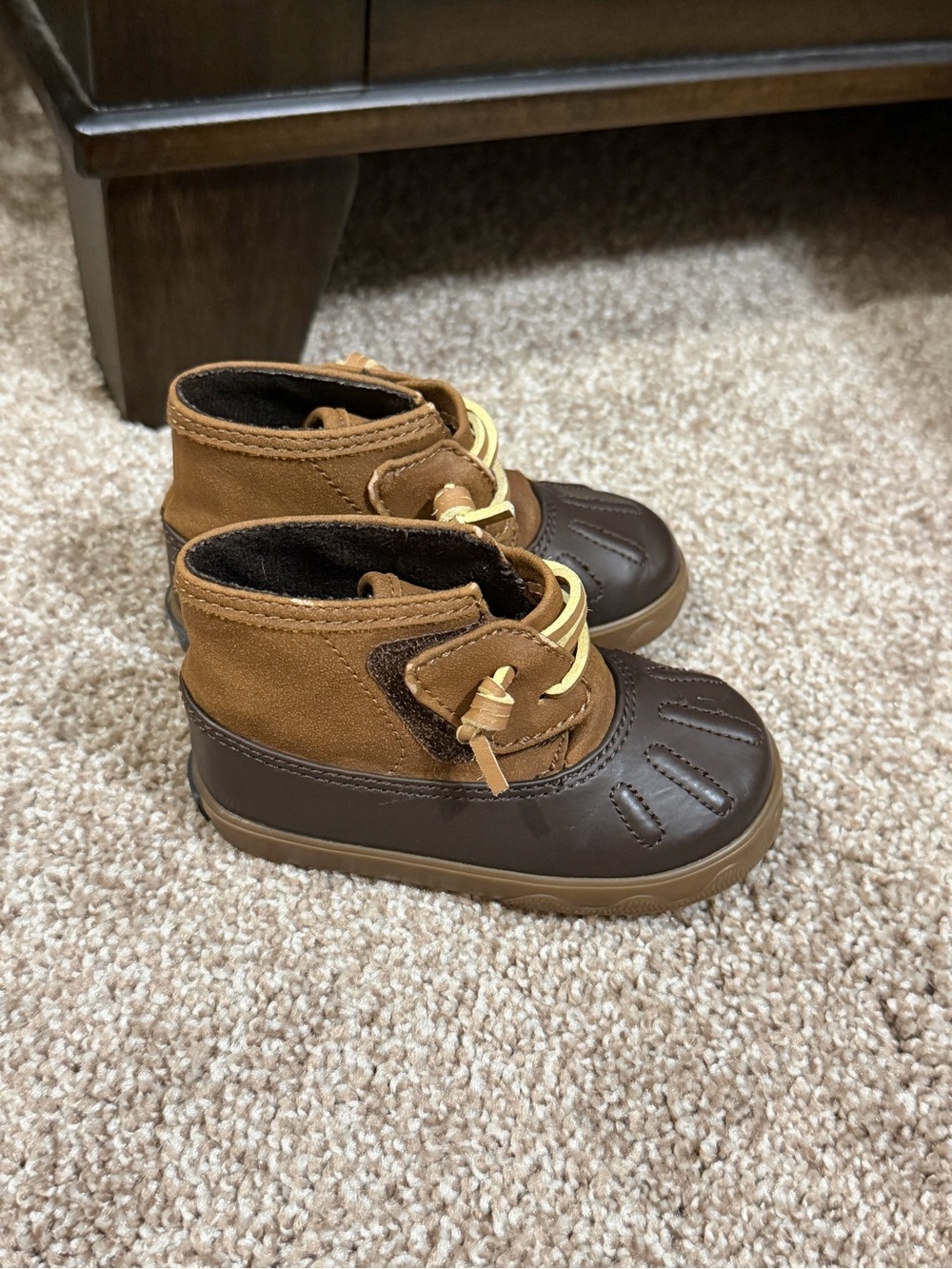 Sperry Kids Duck Boots size 4